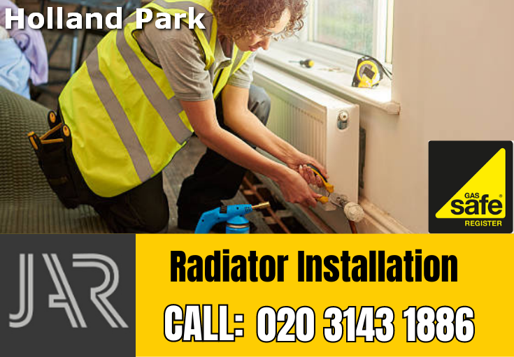 radiator installation Holland Park