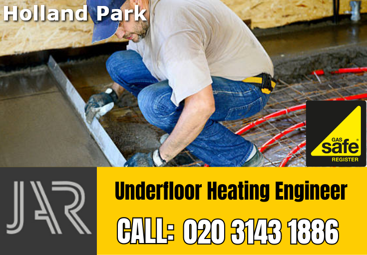 underfloor heating Holland Park